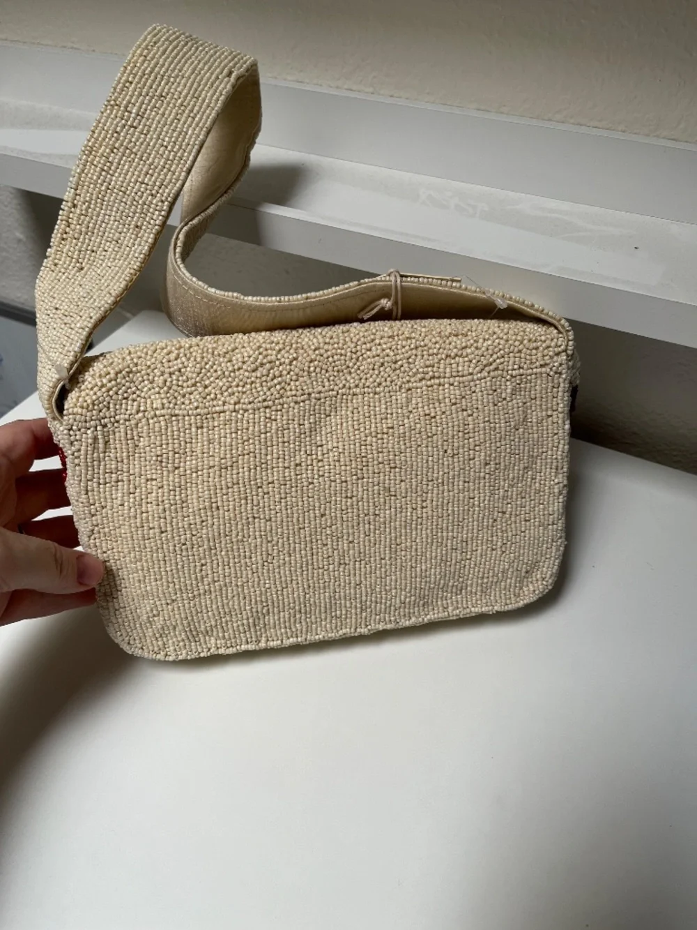 Sol & Mer Hand Beaded Floral Shoulder Bag – TJ Maxx Marshalls Find – NWT 🍂
